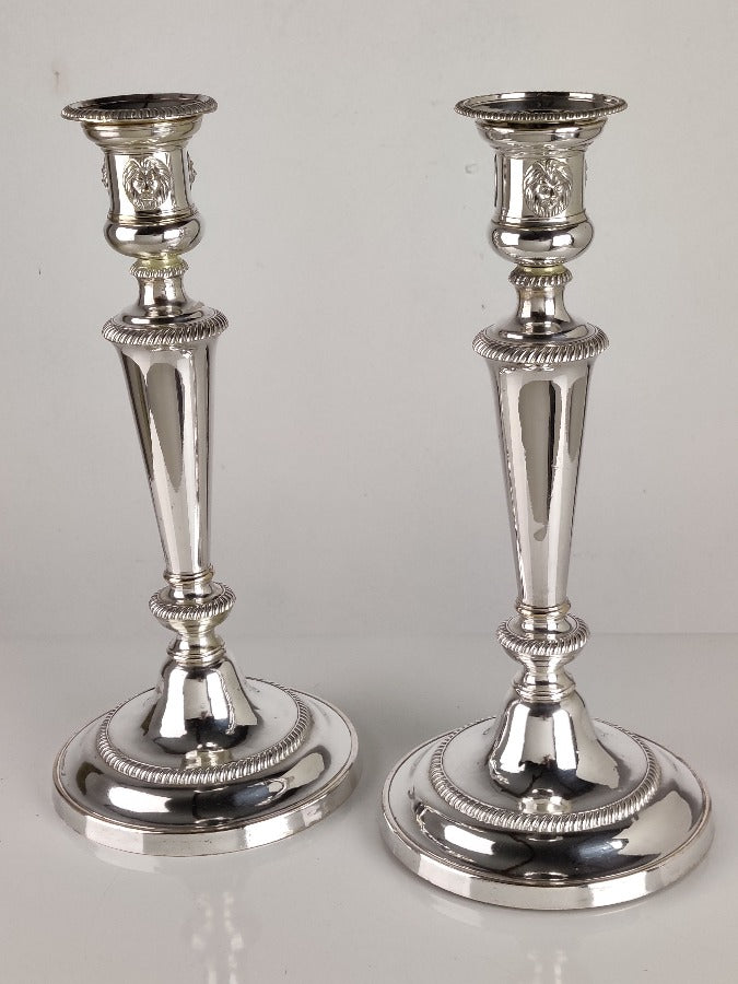 Silver Candlesticks