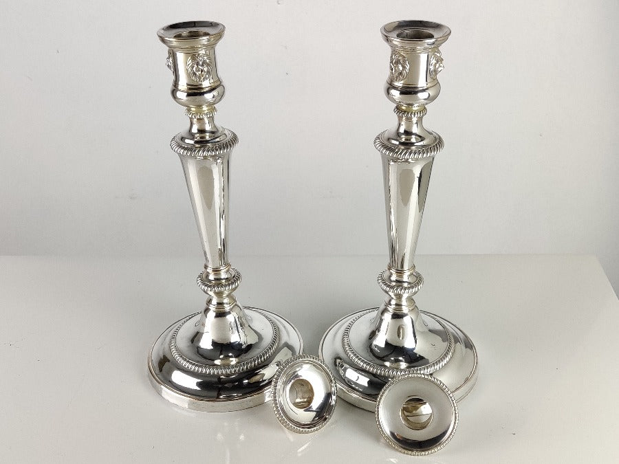 Silver Candlesticks