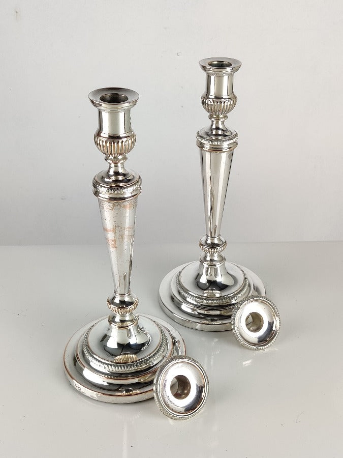 Silver Candlesticks