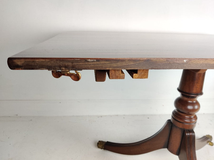 Large Georgian Style Twin Pedestal Dining Table