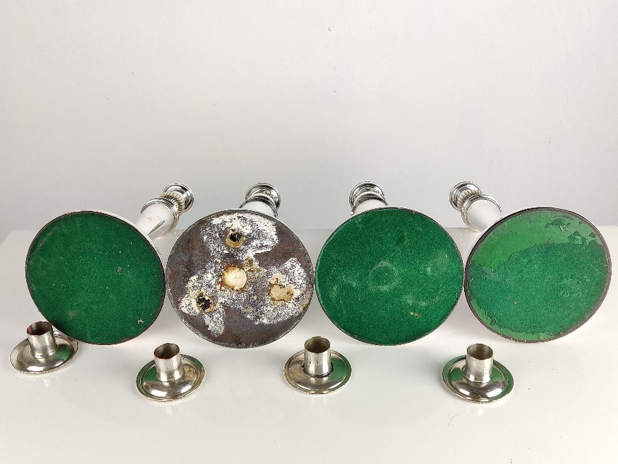 Silver Candlesticks