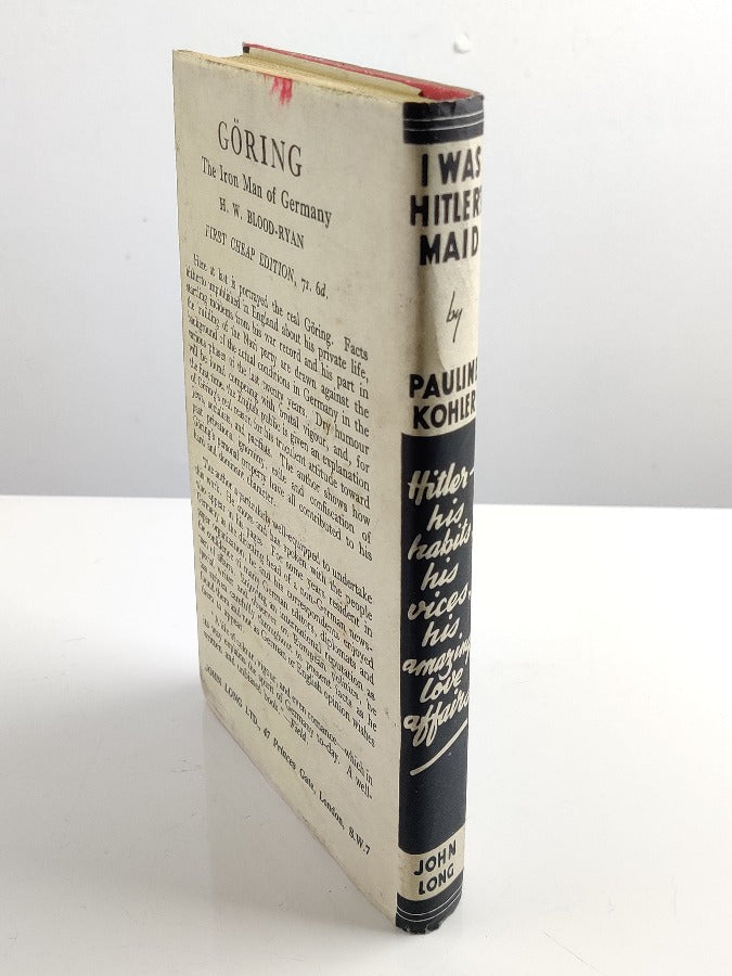 Vintage Book - I WAS Hilter's Maid