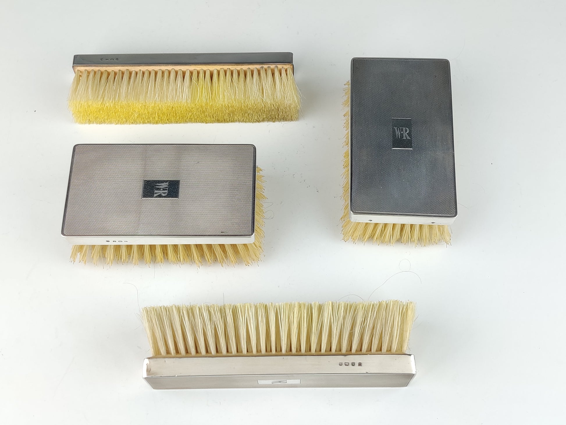 Silver grooming set