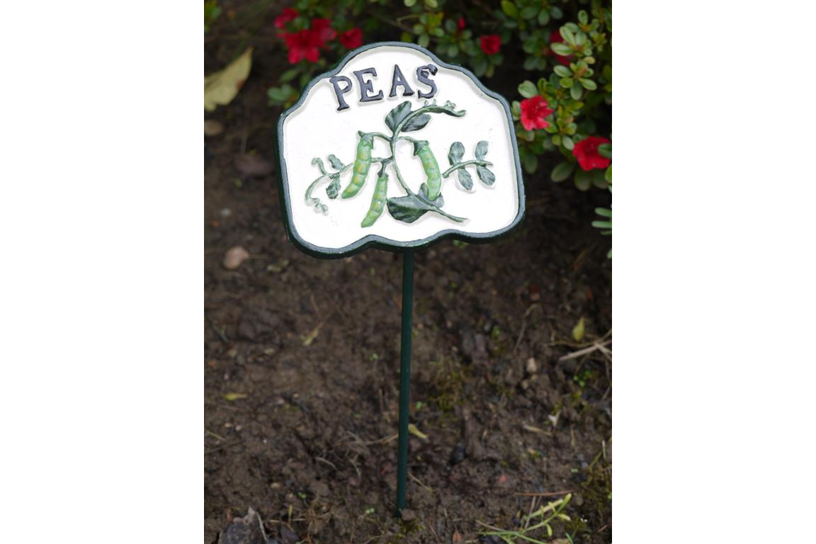 Peas vegetable labels