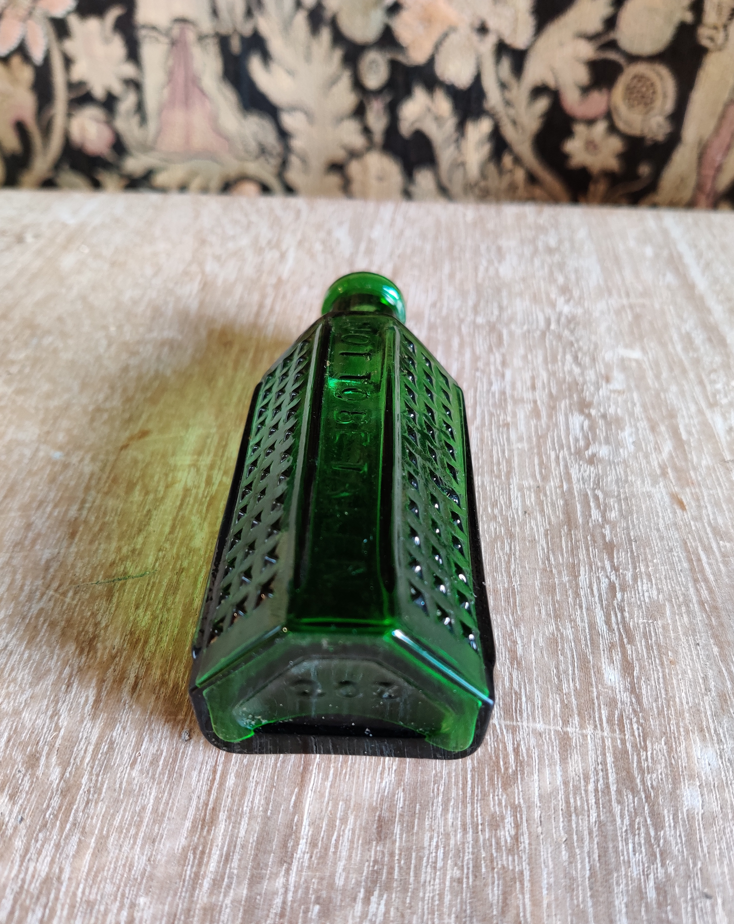 Green Glass Poison Bottle
