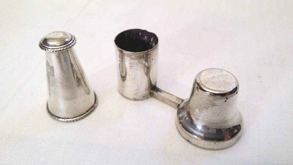Chamberstick - Candlestick - Silver plate