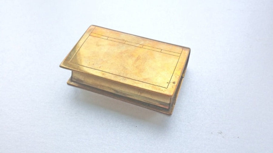 Vintage Brass vesta