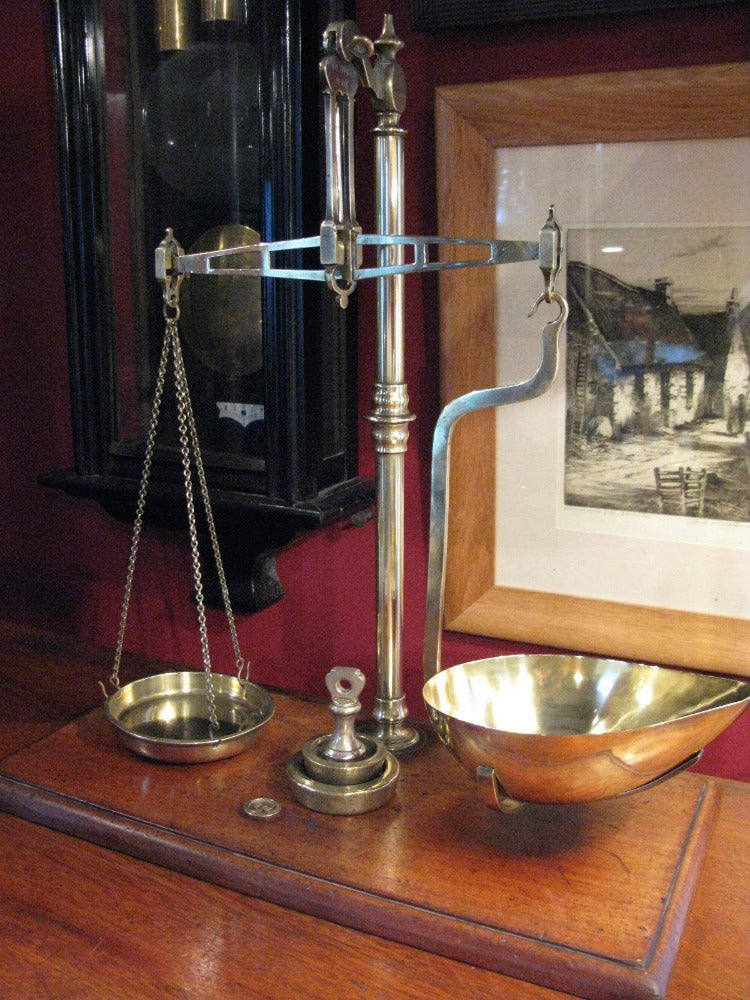 antique kitchen scales