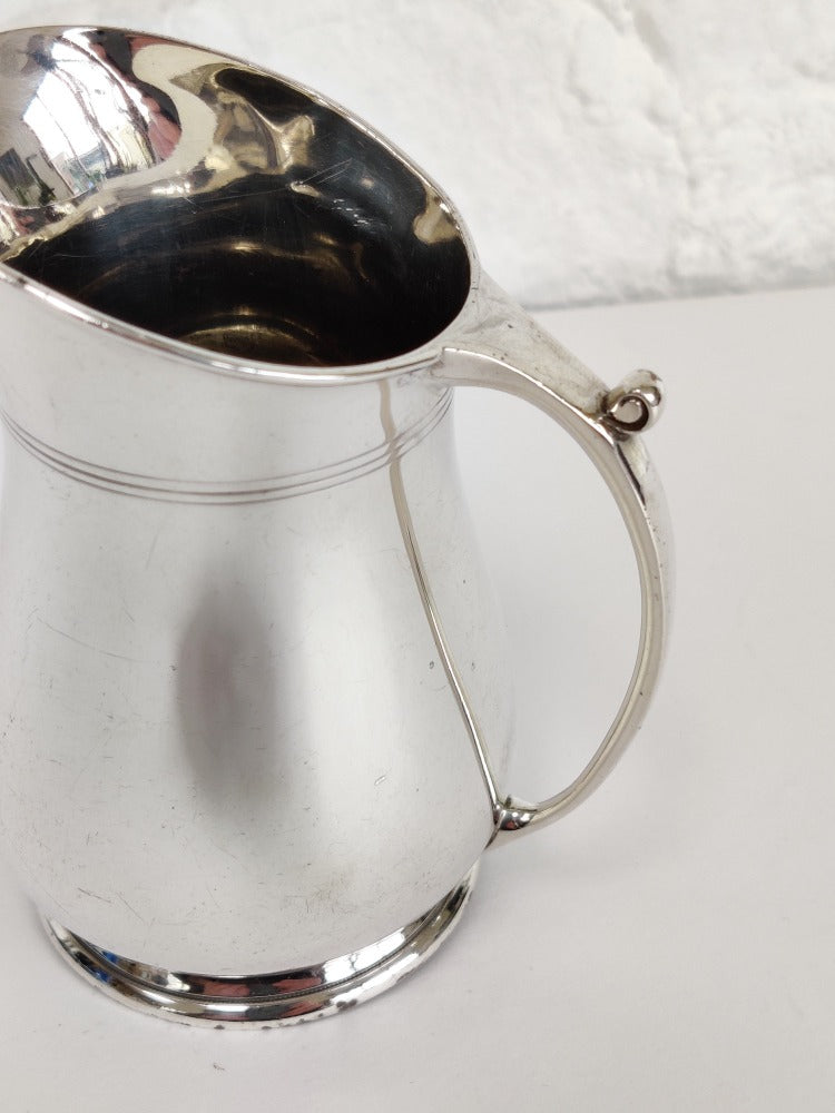 solid silver creamer