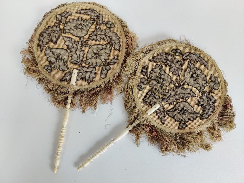 Vintage Beaded Face Screens