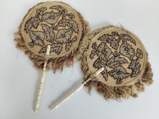 Vintage Beaded Face Screens