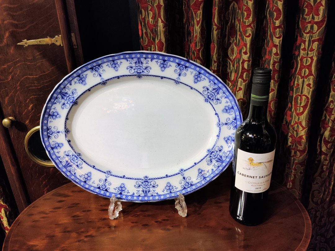 Large Vintage Meat Plate