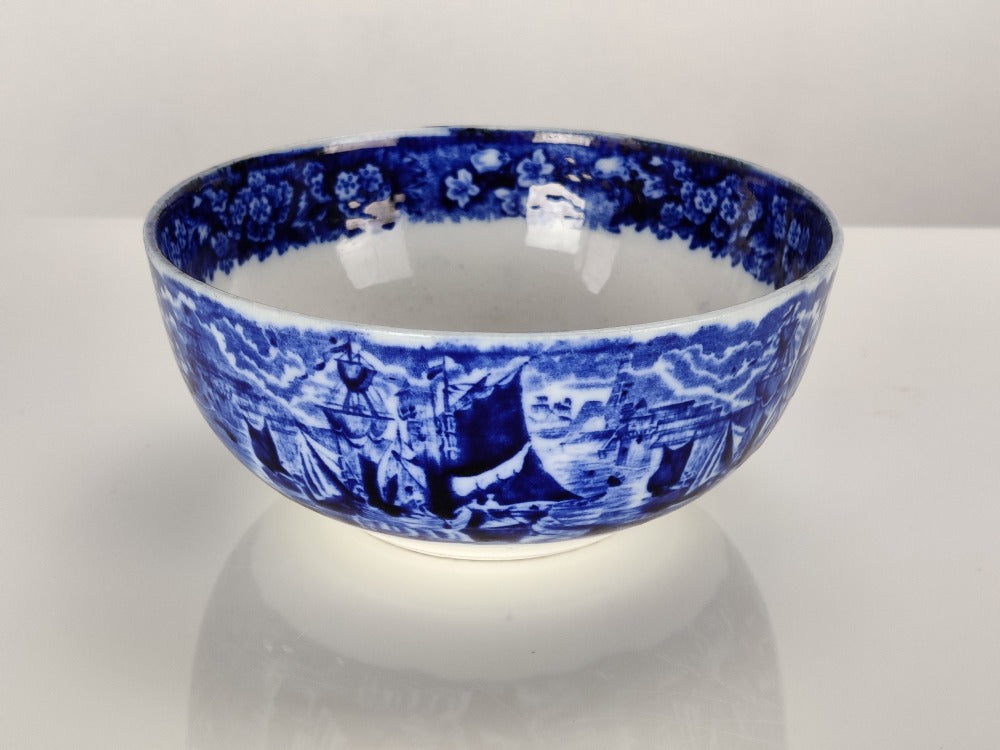 Vintage Wedgwood Blue and White Bowl