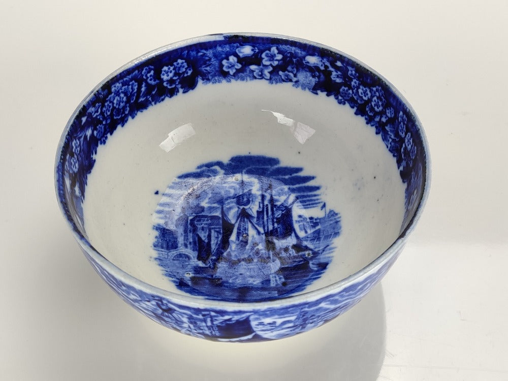 Vintage Wedgwood Blue and White Bowl