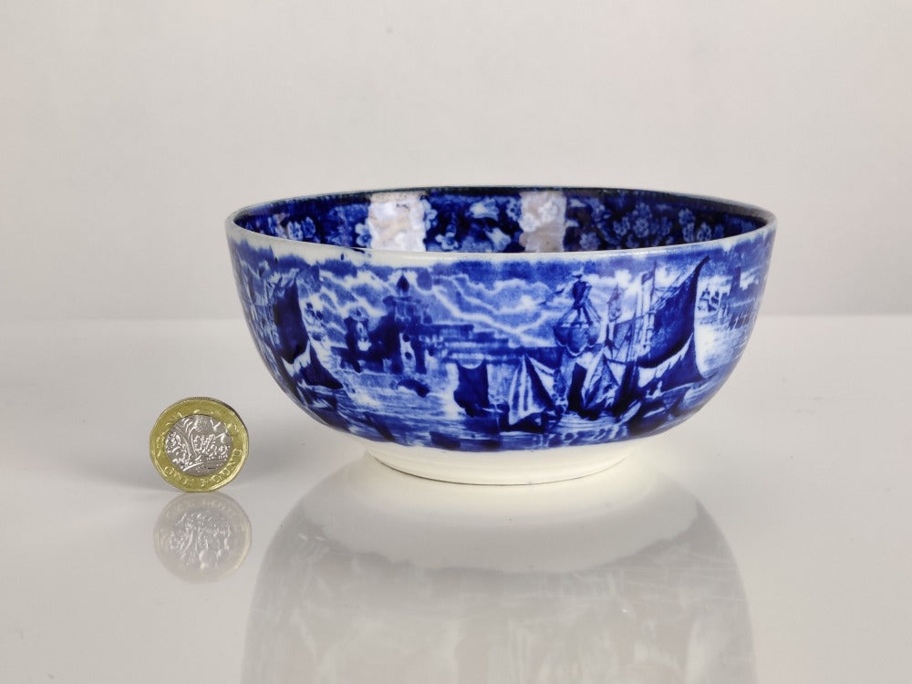 Vintage Wedgwood Blue and White Bowl