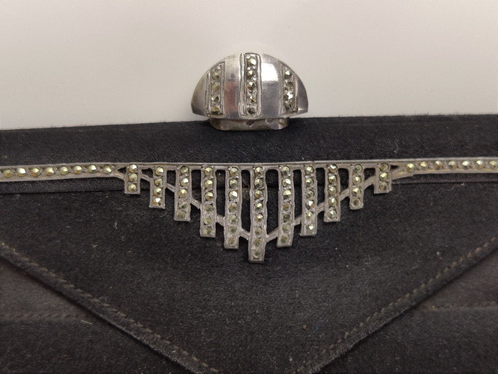 marcasite and diamonte decor