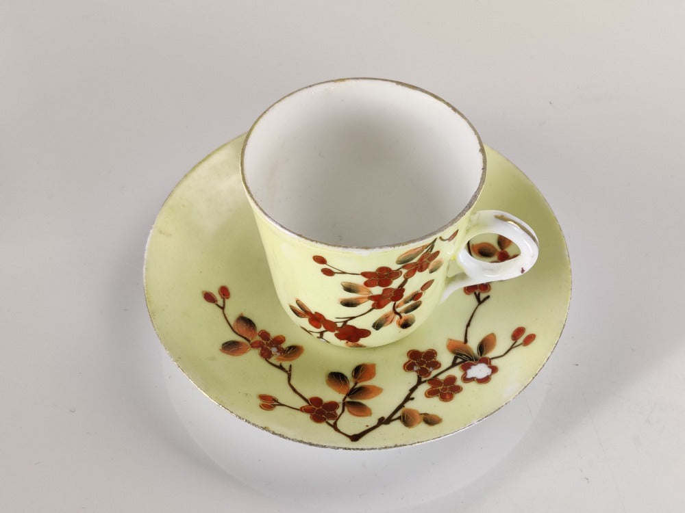 Vintage Coffee Can & Saucer