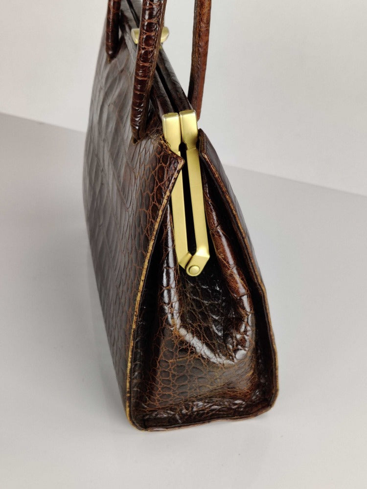 1960's leather handbag