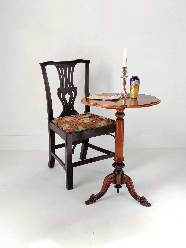 Scottish laburnum side chair