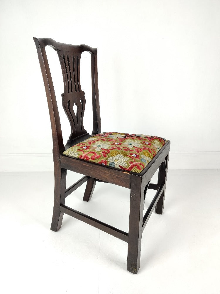 Georgian laburnum side chair