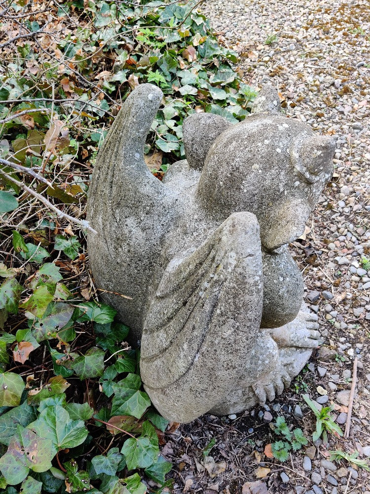 Large Carved Stone Statues