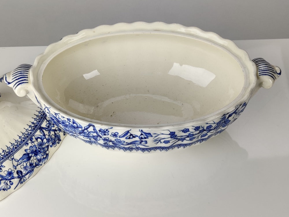 Vintage Blue & White Tureen