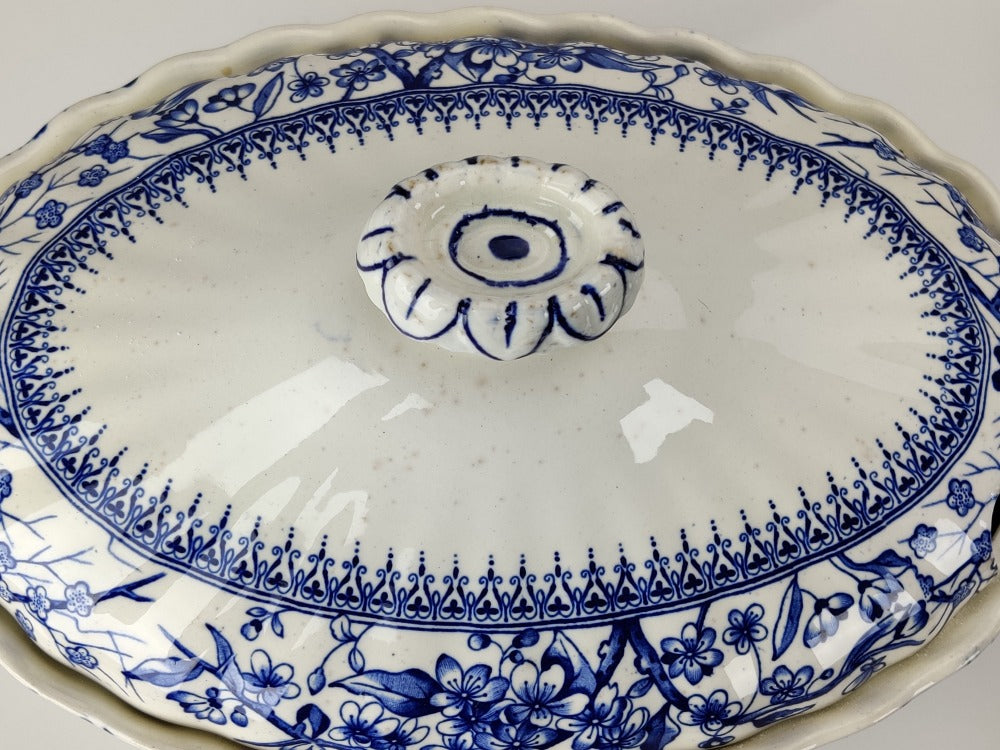 Vintage Blue & White Tureen