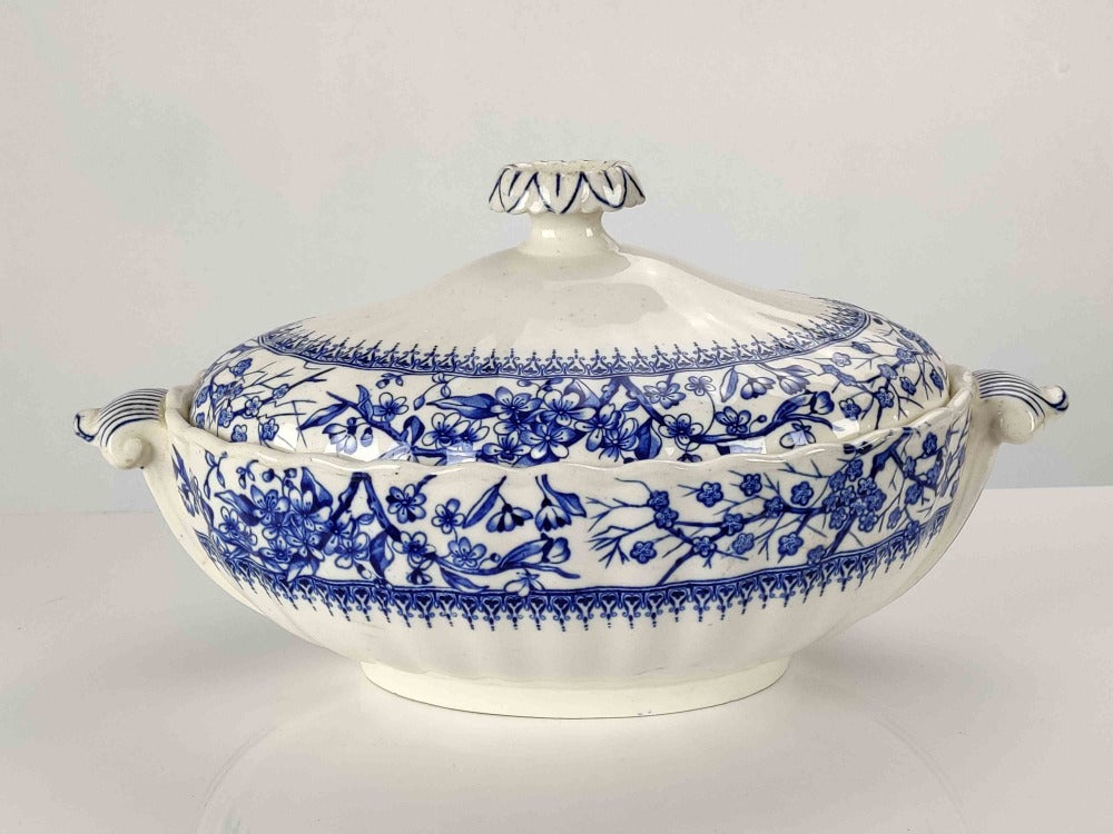 Vintage Blue & White Tureen