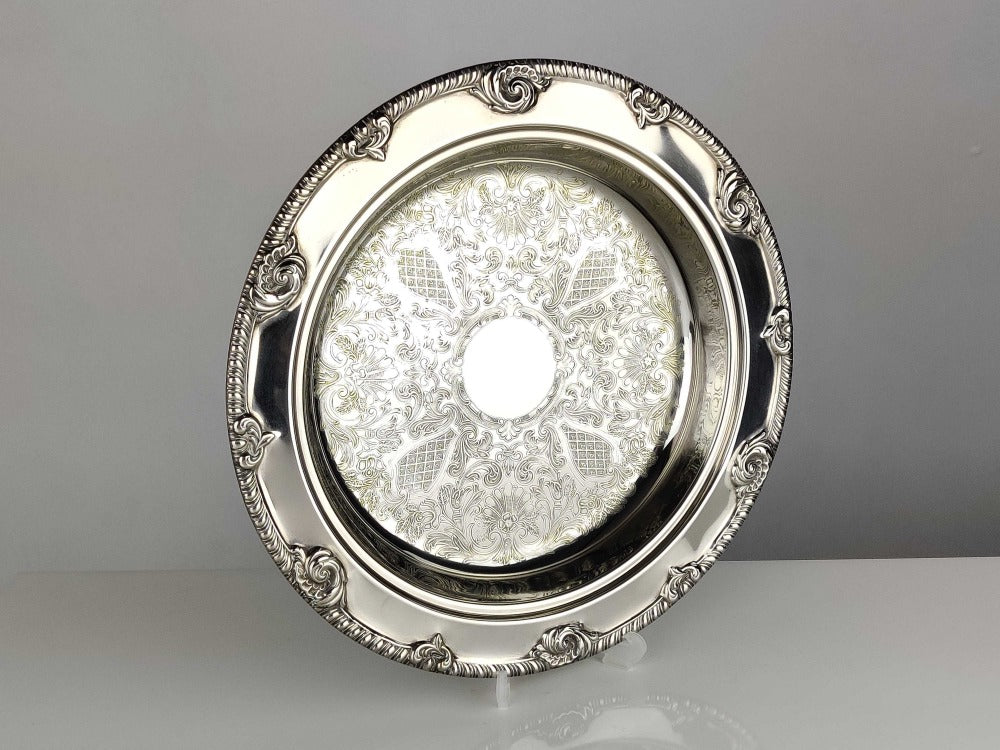 Charger - Tray - Silver Plated