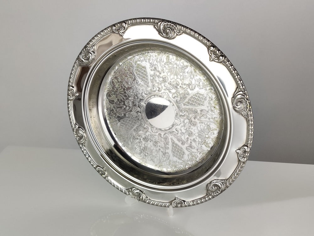 Charger - Tray - Silver Plated