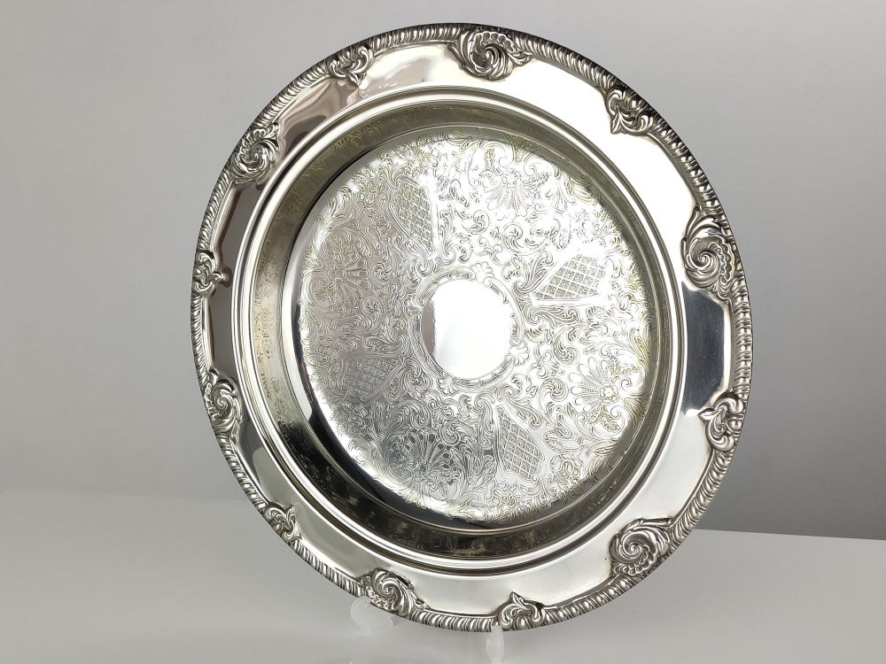 Charger - Tray - Silver Plated