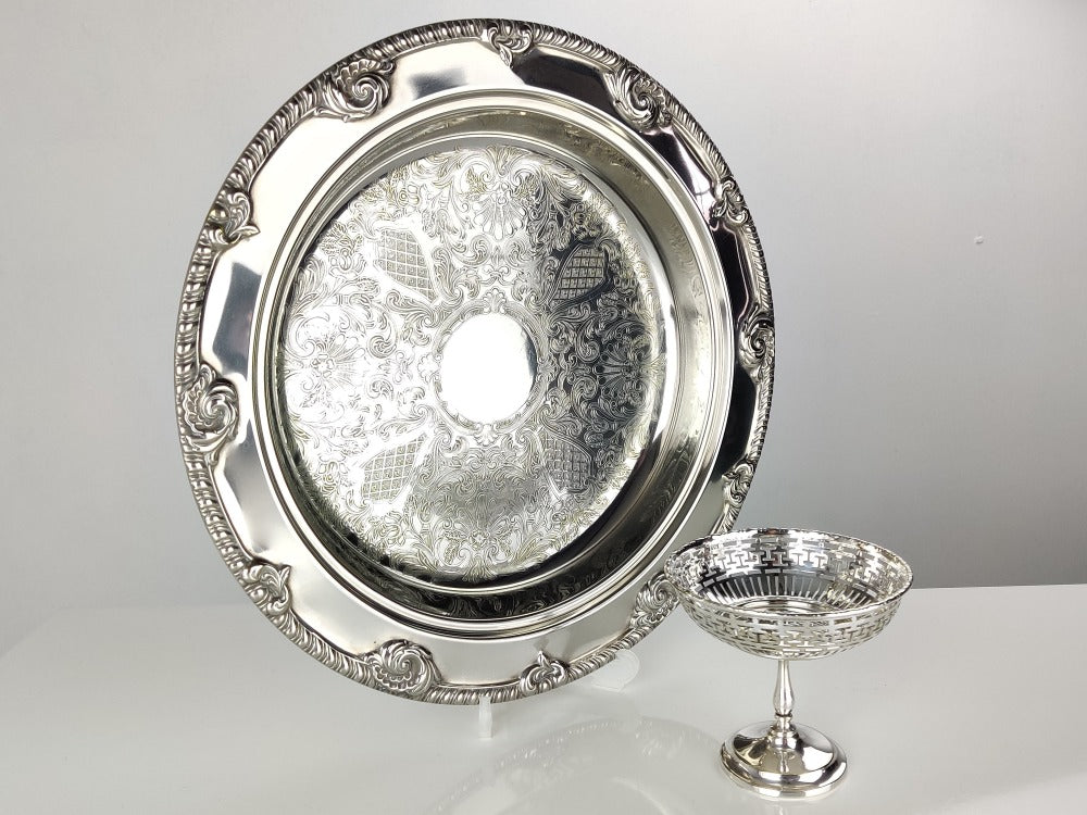 Charger - Tray - Silver Plated