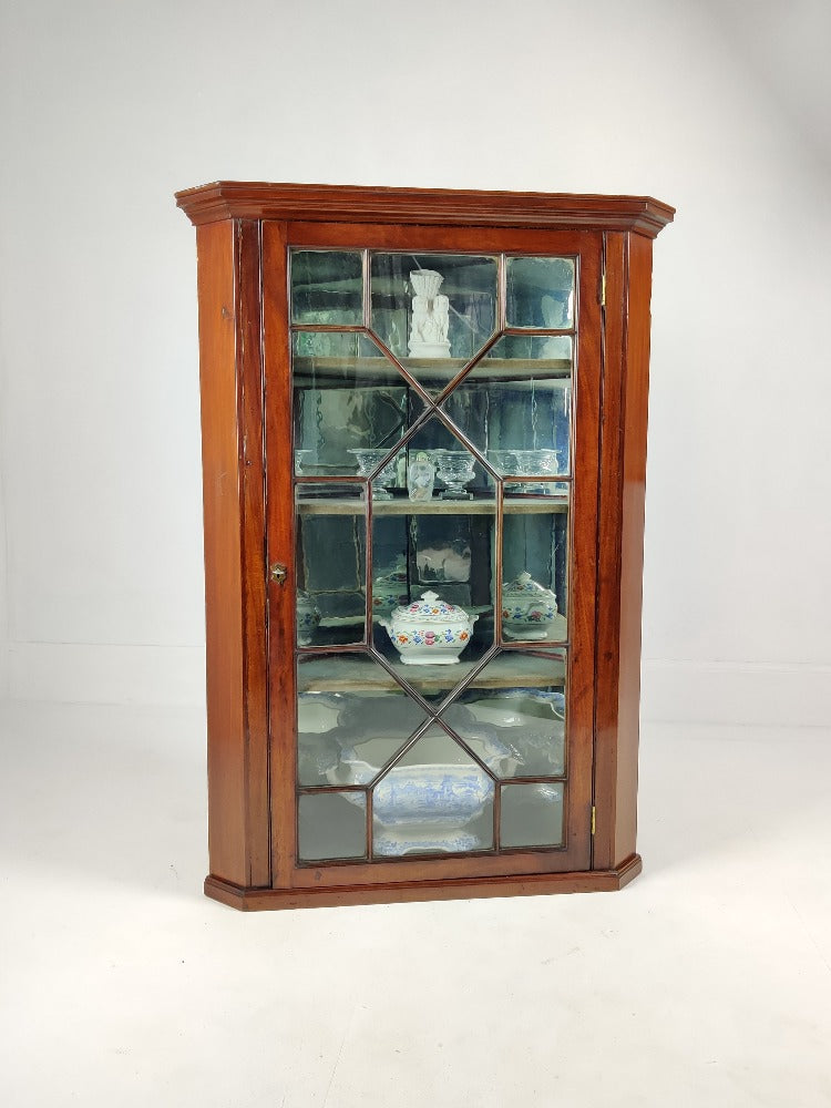Georgian corner cupboard