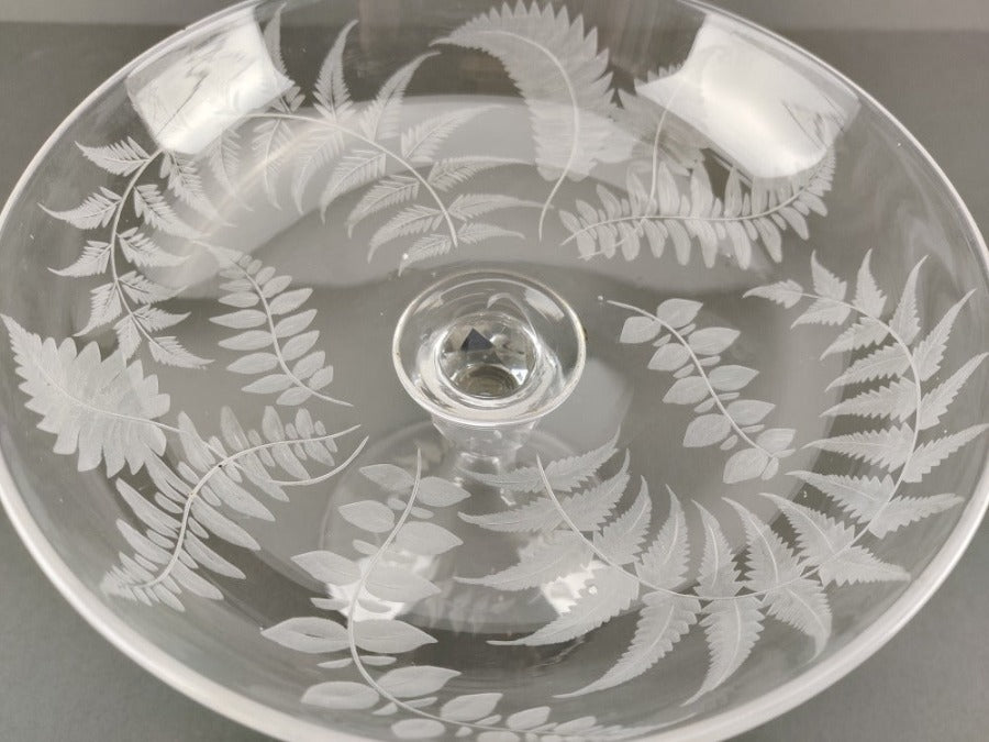 engraved tazza