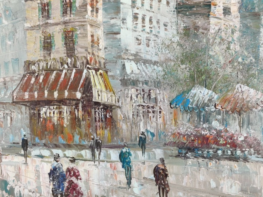Large Oil Painting - Picture of Paris