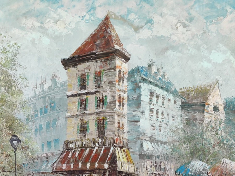 Large Oil Painting - Picture of Paris