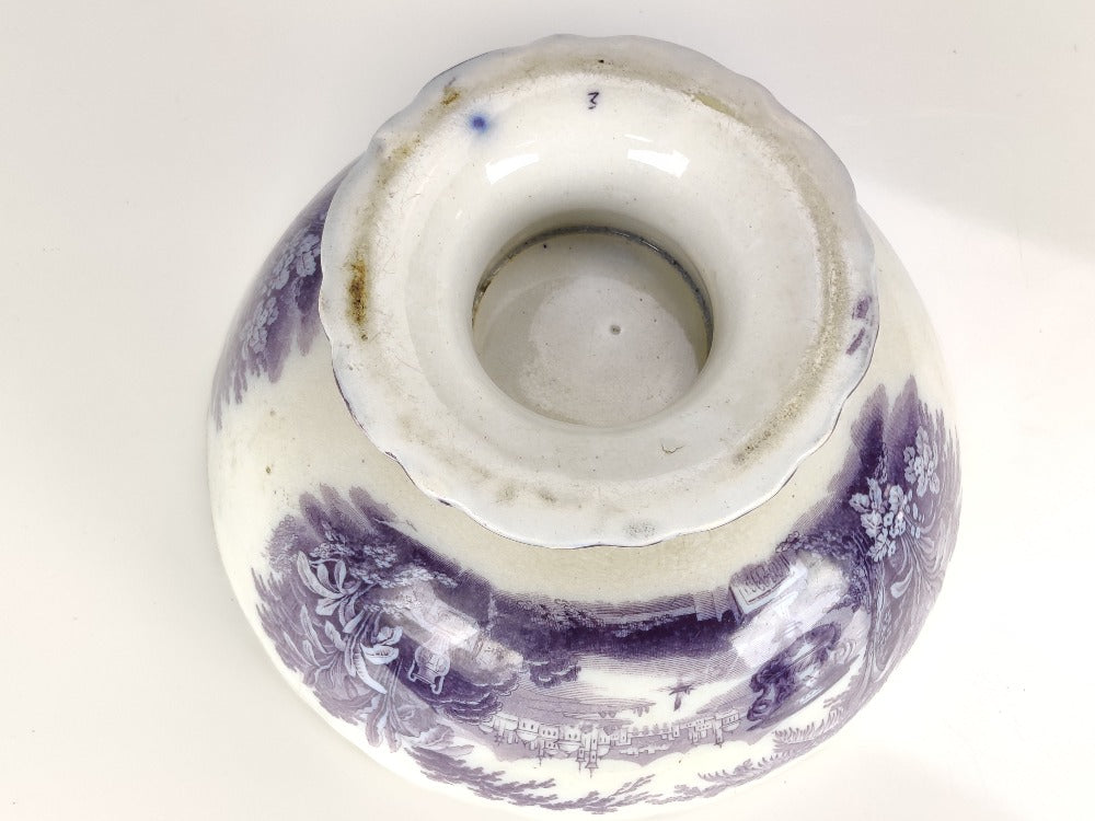 Scottish Pottery Punch Bowl/Planter