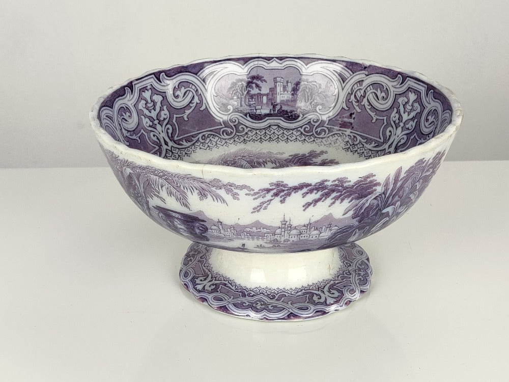 Scottish Pottery Punch Bowl/Planter