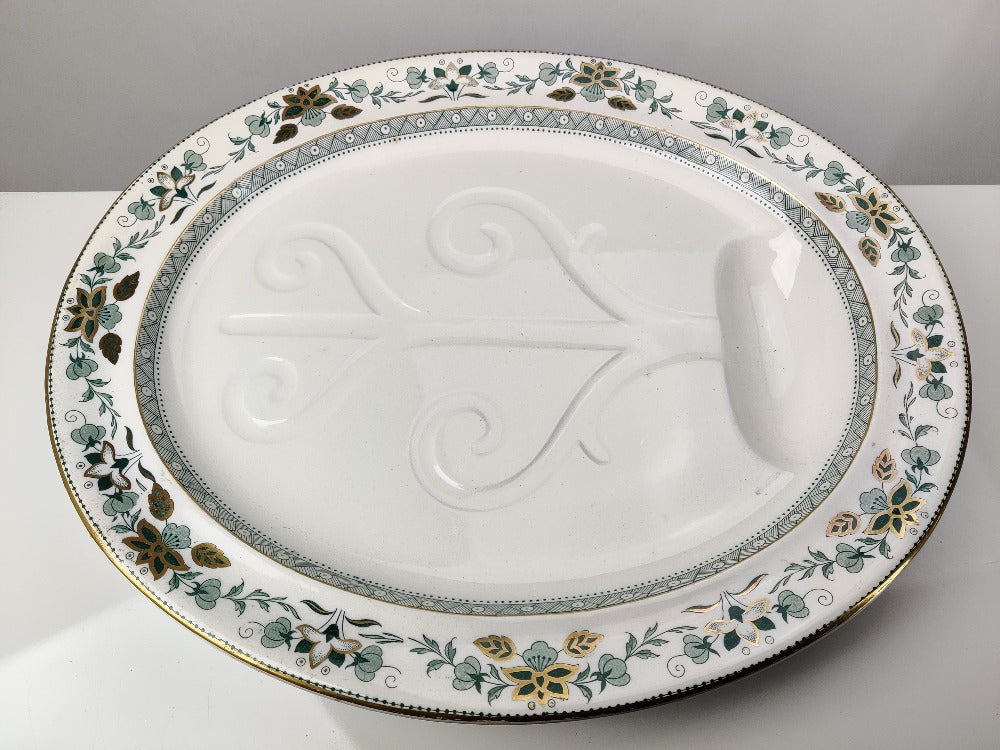 vintage meat platter