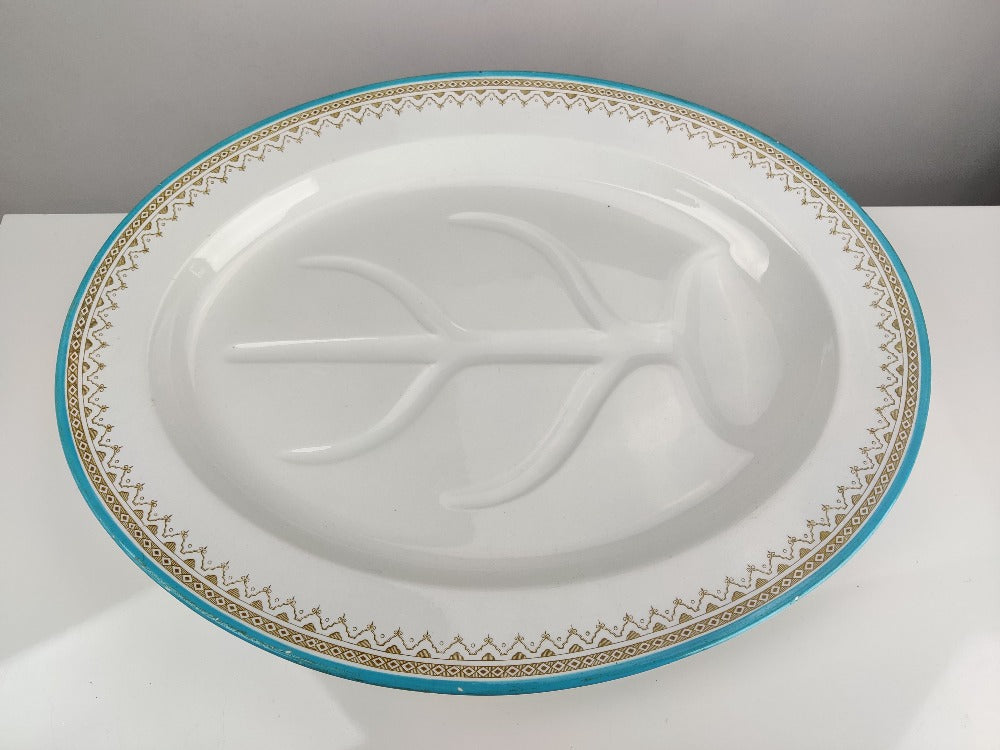 vintage meat plate