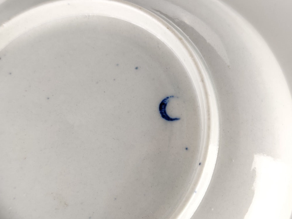 Worcester Blue and White Saucer