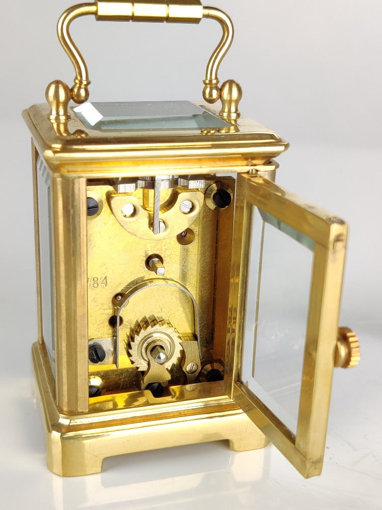 Miniature Carriage or Boudoir Clock