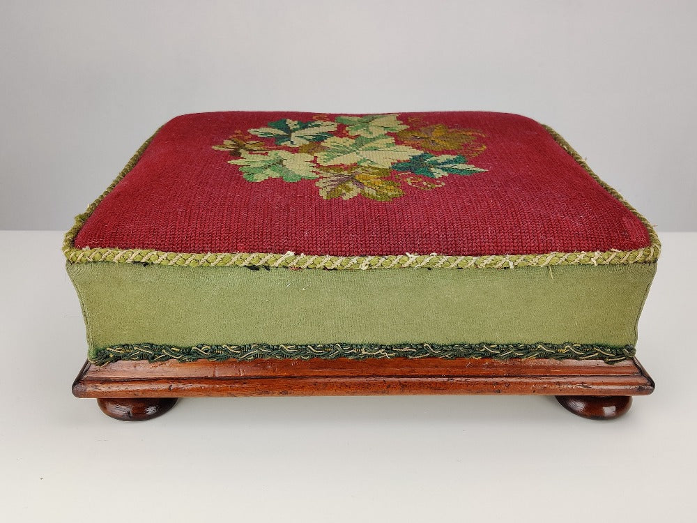 Footstools - Vintage Needle Point