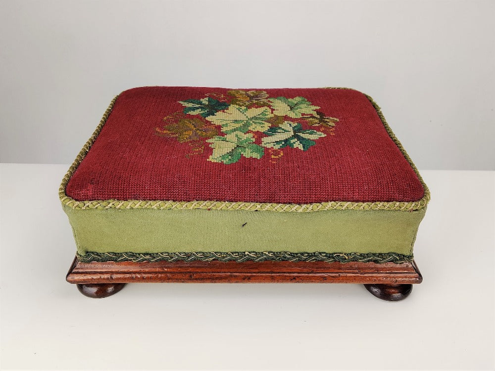 Footstools - Vintage Needle Point