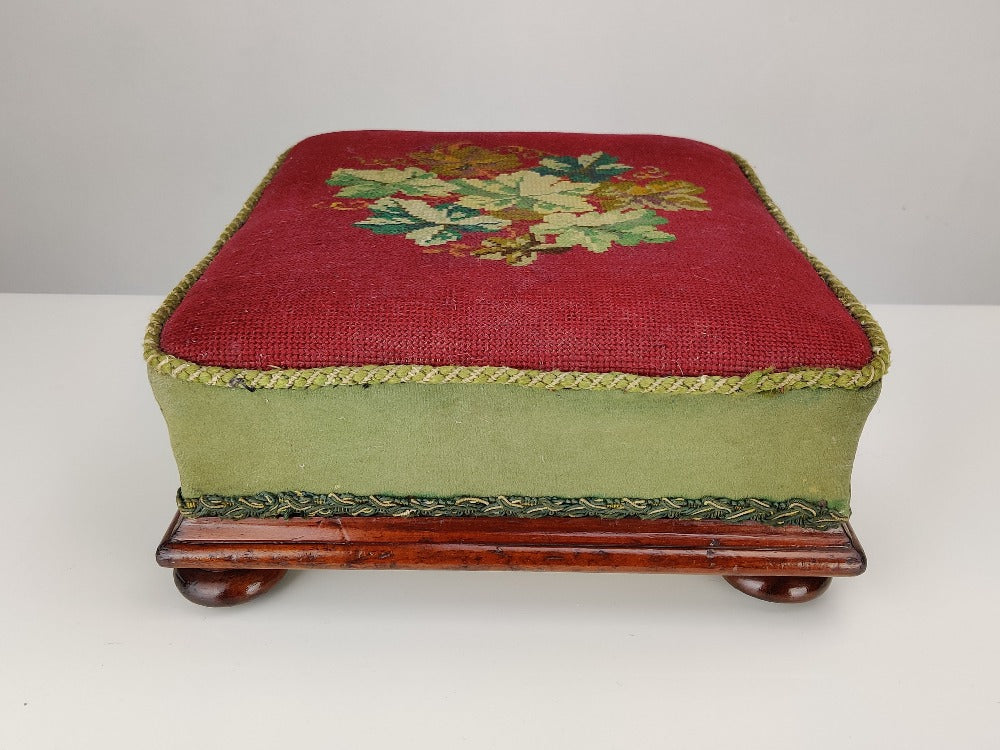 Footstools - Vintage Needle Point
