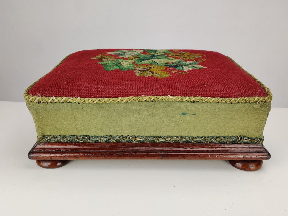 Footstools - Vintage Needle Point