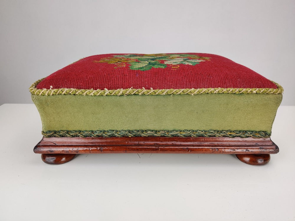 Footstools - Vintage Needle Point