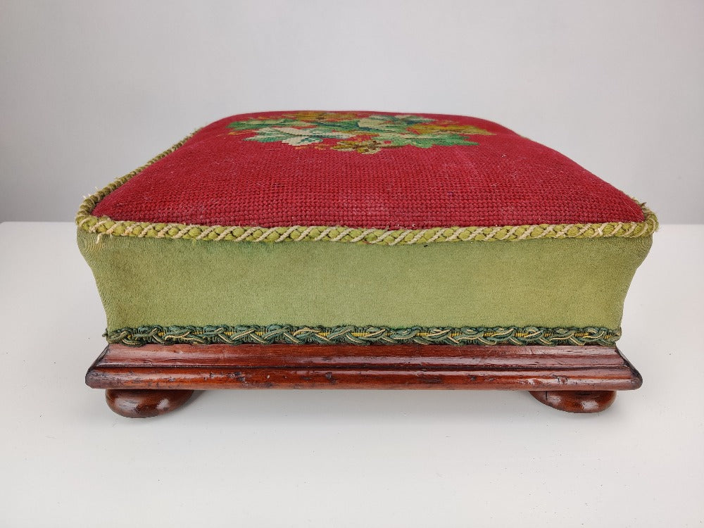 Footstools - Vintage Needle Point