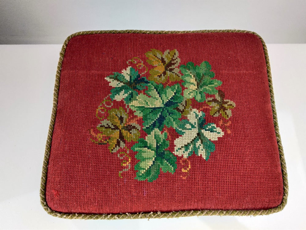 Footstools - Vintage Needle Point