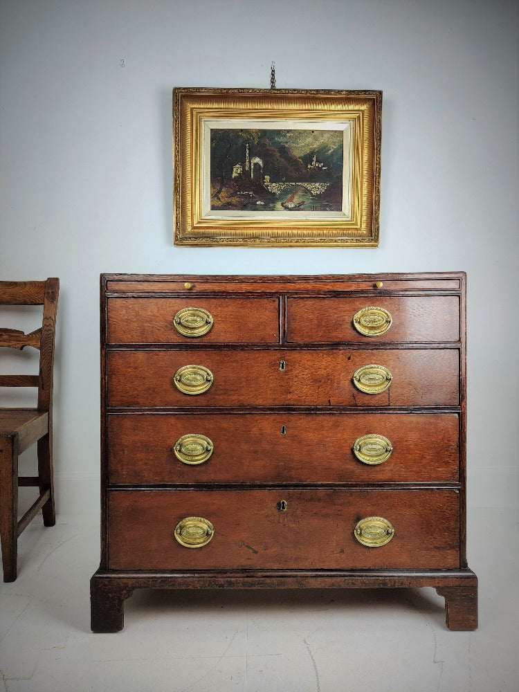 antique oak chest of drawers